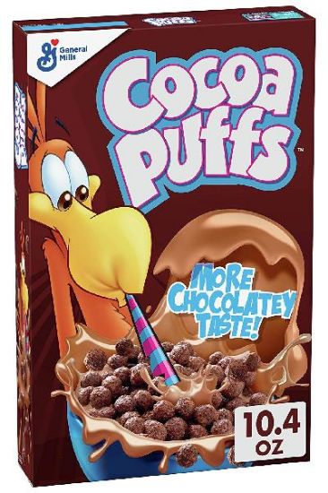 Picture of General Mills Cocoa Puffs Great Chocolatey Taste 10.4 Oz