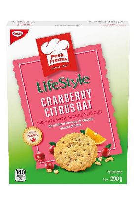 Picture of Christie Life Style Cranberry Citrus Oat Biscuit 290 Grams