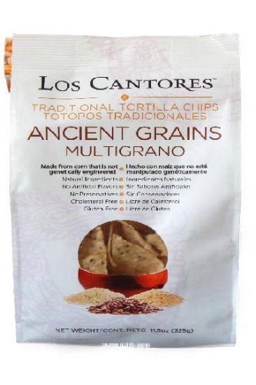 Picture of Los Cantores Ancient Grain Tortilla Chips 11.5 Oz