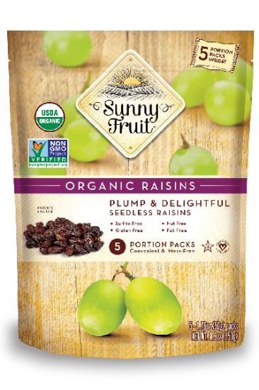 Picture of Sunny Fruit Organic Raisins 250 Grams