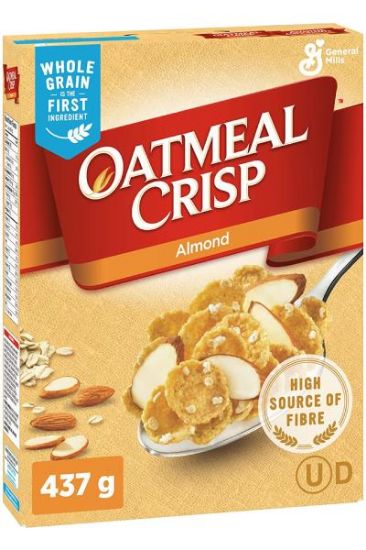 Picture of General Mills Oatmeal Crisp Almond Cereal 437 Grams