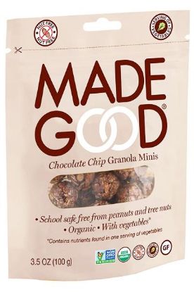 Picture of Madegood Chocolate Chip Mini Granola Pouch 100 Grams