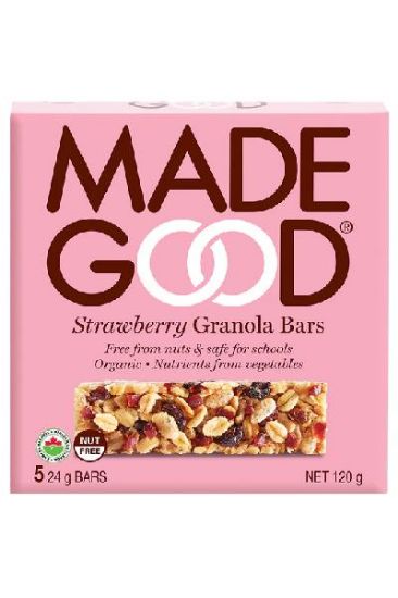Picture of Madegood Strawberry Organic Granola Bars 120 Grams