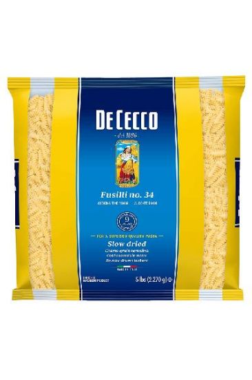 Picture of De Cecco Fusilli Pasta 454 Grams