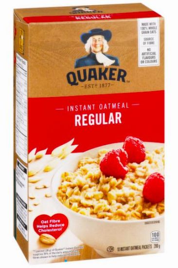 Picture of Quaker Instant Oatmeal Regular 280 Grams