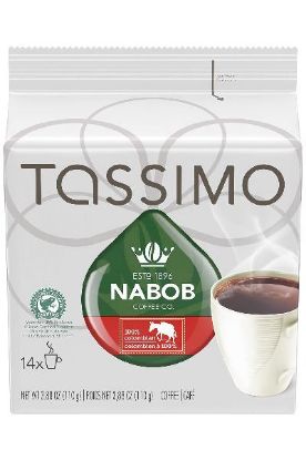 Picture of Tassimo Nabob Coffee Columbian 100% 110 Grams