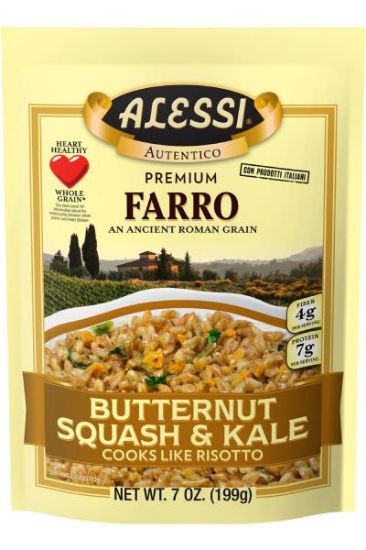 Picture of Alessi Farro Butternut Squash & Kale Risotto 199 Grams