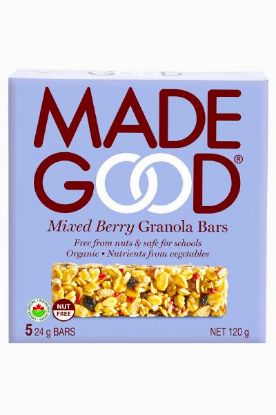 Picture of Madegood Mixed Berry Organic Granola Bars 120 Grams