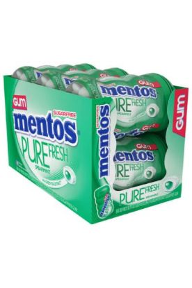 Picture of Mentos Pure Fresh Sugarfree Spearmint Gum 50 Ct
