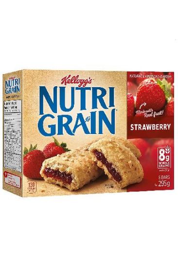 Picture of Kellogg/'s Nutri Grain Cereal Bar Strawberry 295 Grams