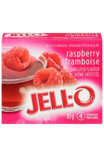 Picture of Jell - O Raspberry Jelly Powder 85 Grams