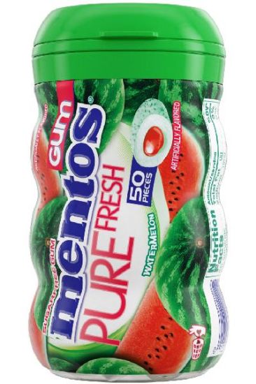 Picture of Mentos Pure Fresh Watermelon Sugarfree Gum 50 Ct