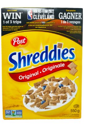 Picture of Post Shreddies Original Cereal 550 Grams