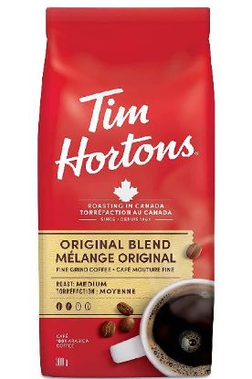 Picture of Tim Hortons Original Blend Medium Roast Fine Ground Coffee 300 Grams