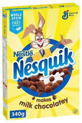 Picture of General Mills Nesquick Cereal 340 Grams