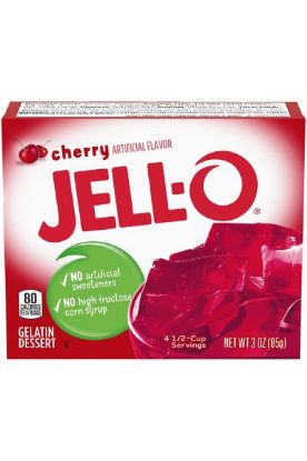 Picture of Jell - O Cherry Jelly Powder 85 Grams