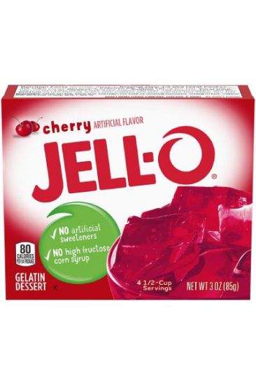 Picture of Jell - O Cherry Jelly Powder 85 Grams