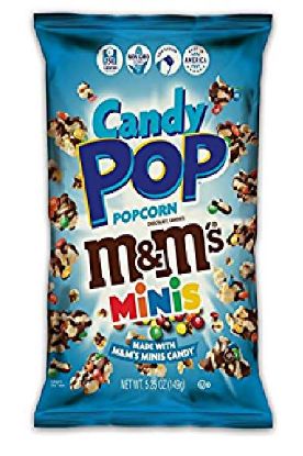 Picture of Snack Pop Candy Pop Popcorn M&M Minis 6 Oz