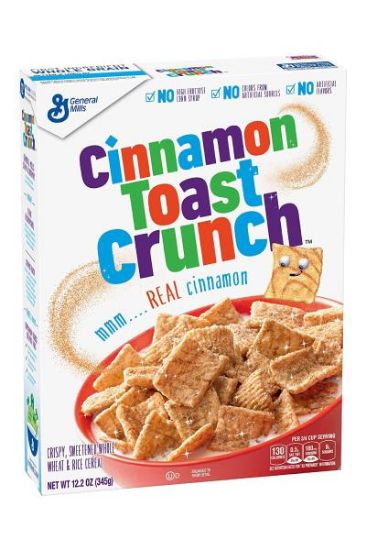Picture of General Mills Cinnamon Toast Crunch Cereal 354 Grams