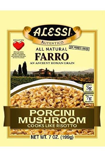 Picture of Alessi Farro With Porcini Mushroom 199 Grams