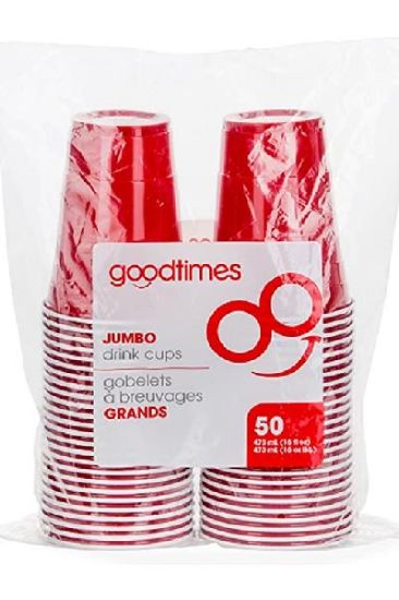 Picture of Goodtimes Premium Quality Plastic Cups 50ct 9 Oz