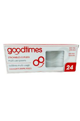 Picture of Goodtimes Multi Use Plastic Forks 24 Ct