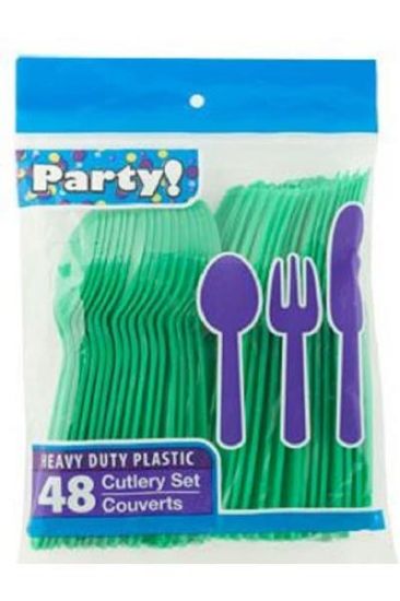 Picture of Assorted Plastic Cutlery 30 Ct