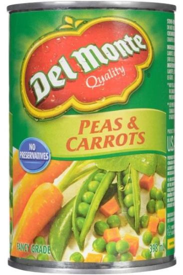 Picture of Del Monte Peas & Carrots 398 Ml