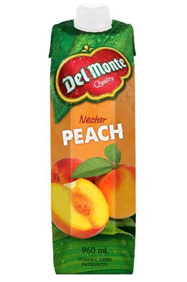 Picture of Del Monte Peach Nectar Juice 960 Ml