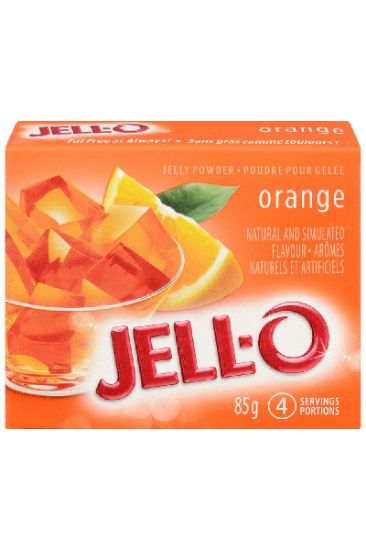 Picture of Jell - O Orange Jelly Powder 85 Grams