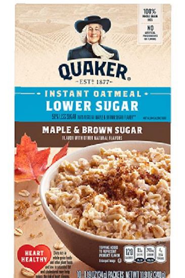Picture of Quaker Maple & Brown Sugar Instant Oatmeal 228 Grams