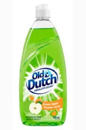 Picture of Old Dutch Biodegradable Green Apple Dishwashing Liquid 740 Ml