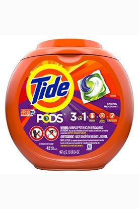 Picture of Tide 3 In 1 Original Detergent Pods 42 Ct