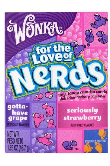 Picture of Nerds Grape & Strawberry Raisin Flavored Candy 46.7 Grams