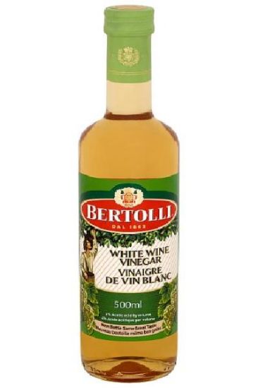 Picture of Bertolli White Wine Vinegar 500 Ml