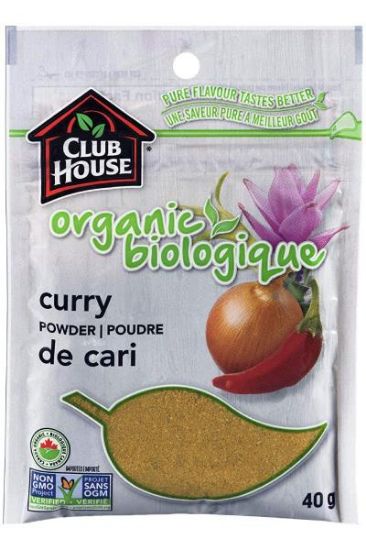 Picture of Club House Organic Curry Powder 40 Grams