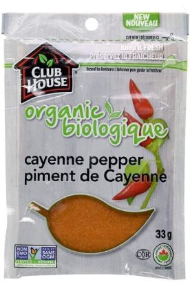 Picture of Club House Organic Cayenne Powder 33 Grams