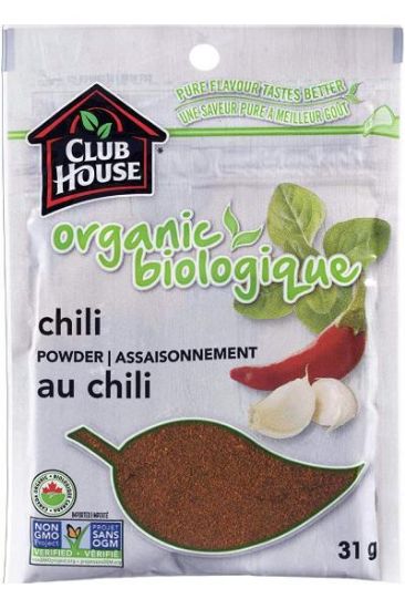 Picture of Club House Organic Chili Powder 31 Grams
