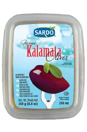 Picture of Sardo Gourmet Kalamata Olives 250 Ml