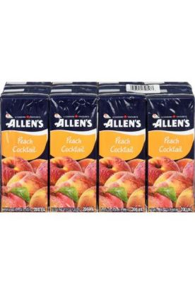 Picture of Allen/'s Peach Cocktail Tetra Pack Juice 200 Ml