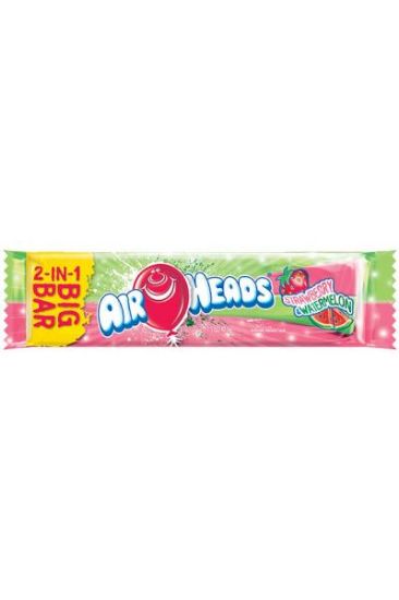 Picture of Airheads Strawberry Watermelon Big Bar Candy 42.50 Grams