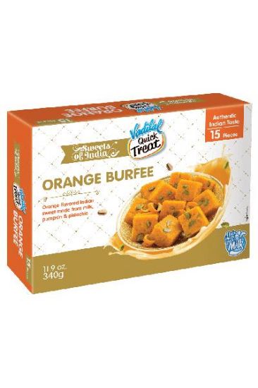 Picture of Vadilal Orange Burfee 340 Grams