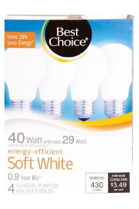 Picture of Best Choice Light Bulb 40 W