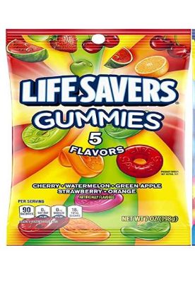 Picture of Betty Crocker Lifesavers Gummies Collisions 7 Oz