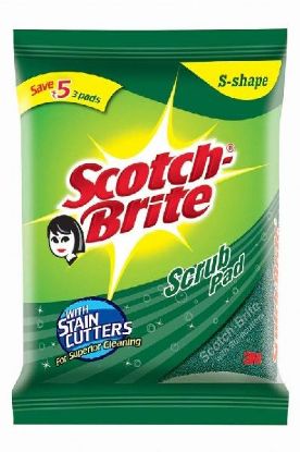 Picture of Scotch Brite Scouring Pad 3 Pk