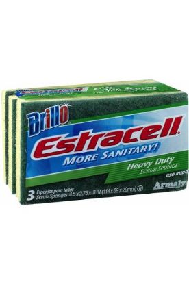 Picture of Brillo Hd Scrub Sponge 3 Ct