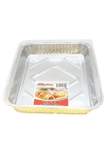 Picture of Jiffy Utility Pan W/Lid 1 Ct