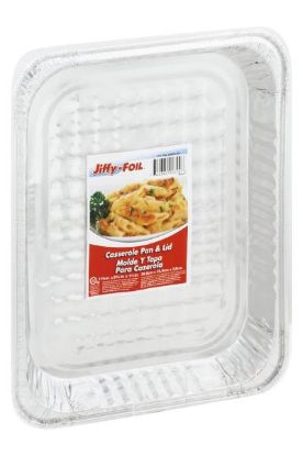 Picture of Jiffy Casserole Pan With Lid 1 Ct