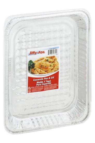 Picture of Jiffy Casserole Pan With Lid 1 Ct