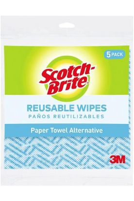 Picture of Scotch Brite Kitchen And General Purpose Wipes 5 Ct